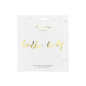 Preview: Bannergirlande Hello Baby Gold